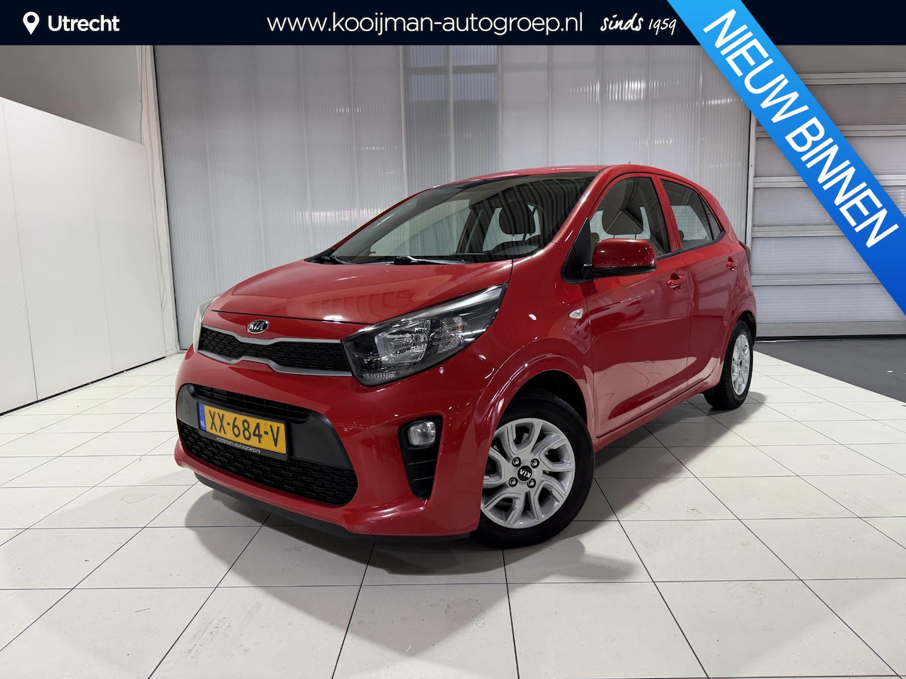 Kia Picanto - 1.0 CVVT EconomyPlusLine Bluetooth, Airco. - AutoWereld.nl