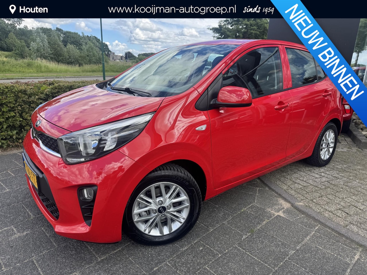 Kia Picanto - 1.0 DPi DynamicLine Achteruitrijcamera, Lichtmetalen Velgen, Crusie Control, Apple Carplay - AutoWereld.nl