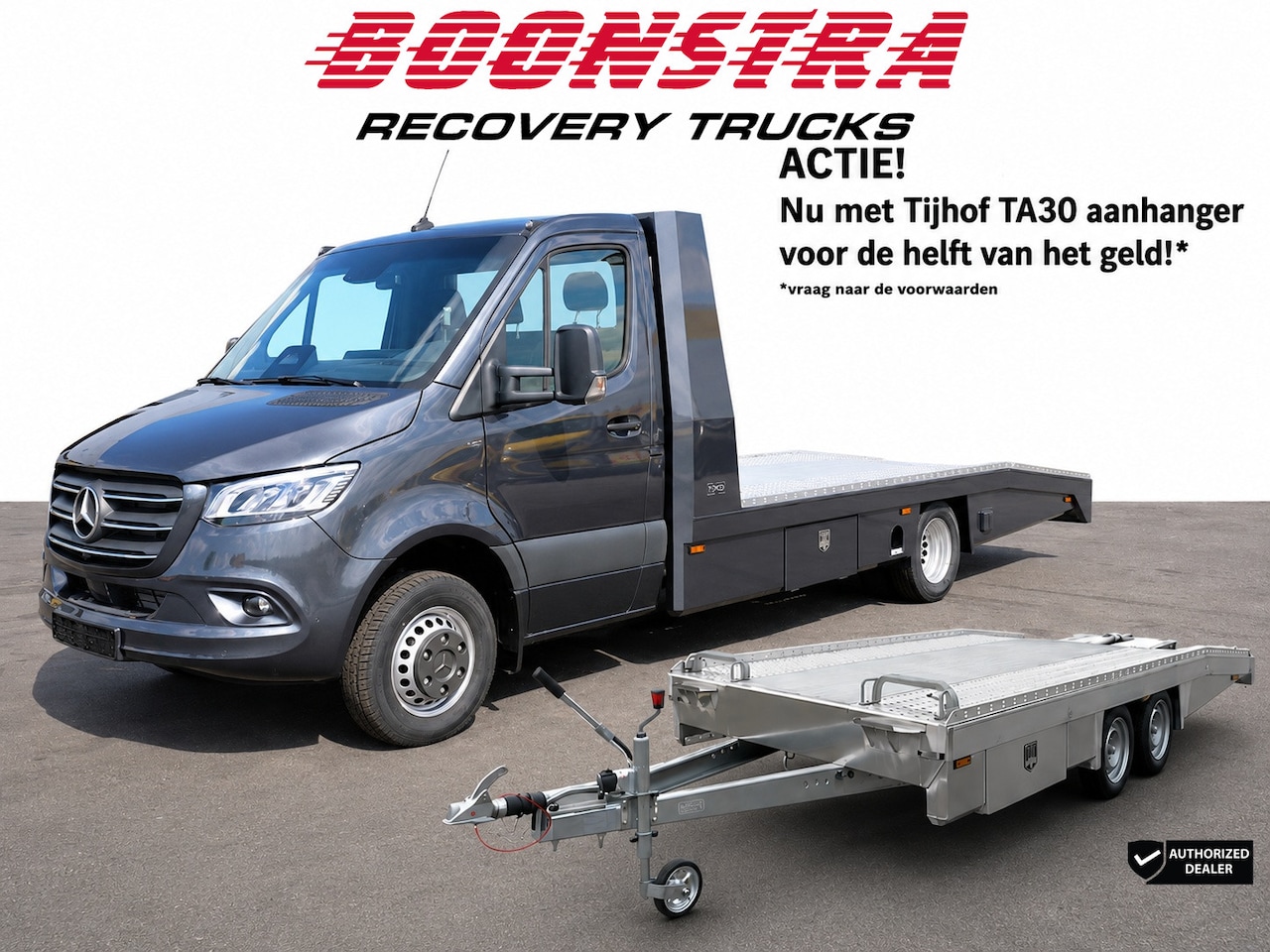 Mercedes-Benz Sprinter - 20x beschikbaar 519 CDI Aut. Tijhof NEW Sofort Verfügbar Lucht Lier ACC LED autotransporte - AutoWereld.nl