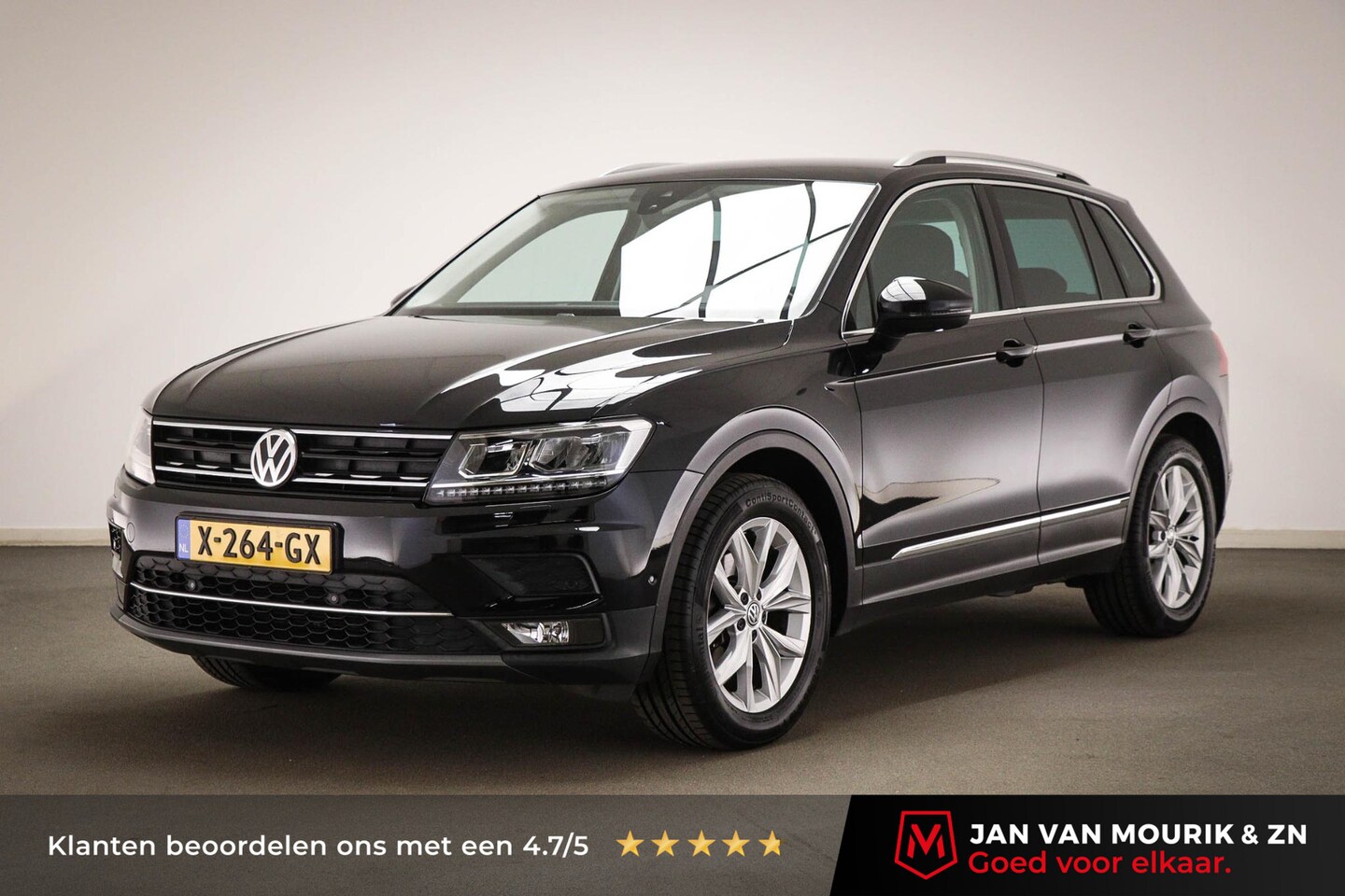 Volkswagen Tiguan - 1.5 TSI ACT Highline | STOELVERWARMING | APP CONNECT | NAVIGATIE | CAMERA | TREKHAAK - AutoWereld.nl