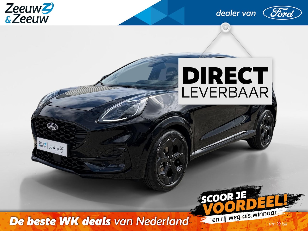 Ford Puma - 1.0 EcoBoost Hybrid BlueCruise Edition | €5.000.- korting | Direct leverbaar | 0,99% rente - AutoWereld.nl