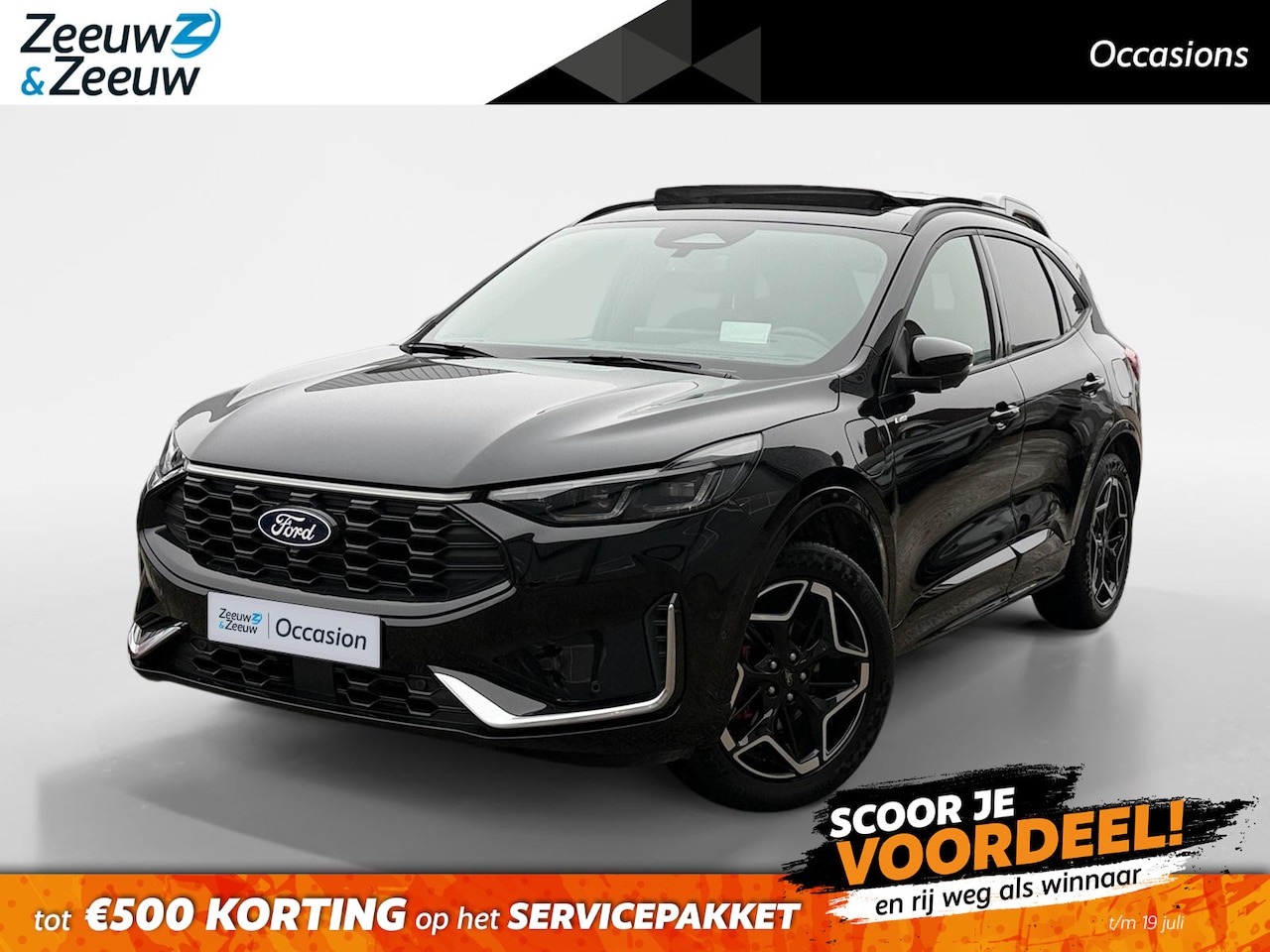 Ford Kuga - 2.5 PHEV ST-Line X | NL Auto | Winterpack | Panorama Dak | Elec Trekhaak | Technology Pack - AutoWereld.nl
