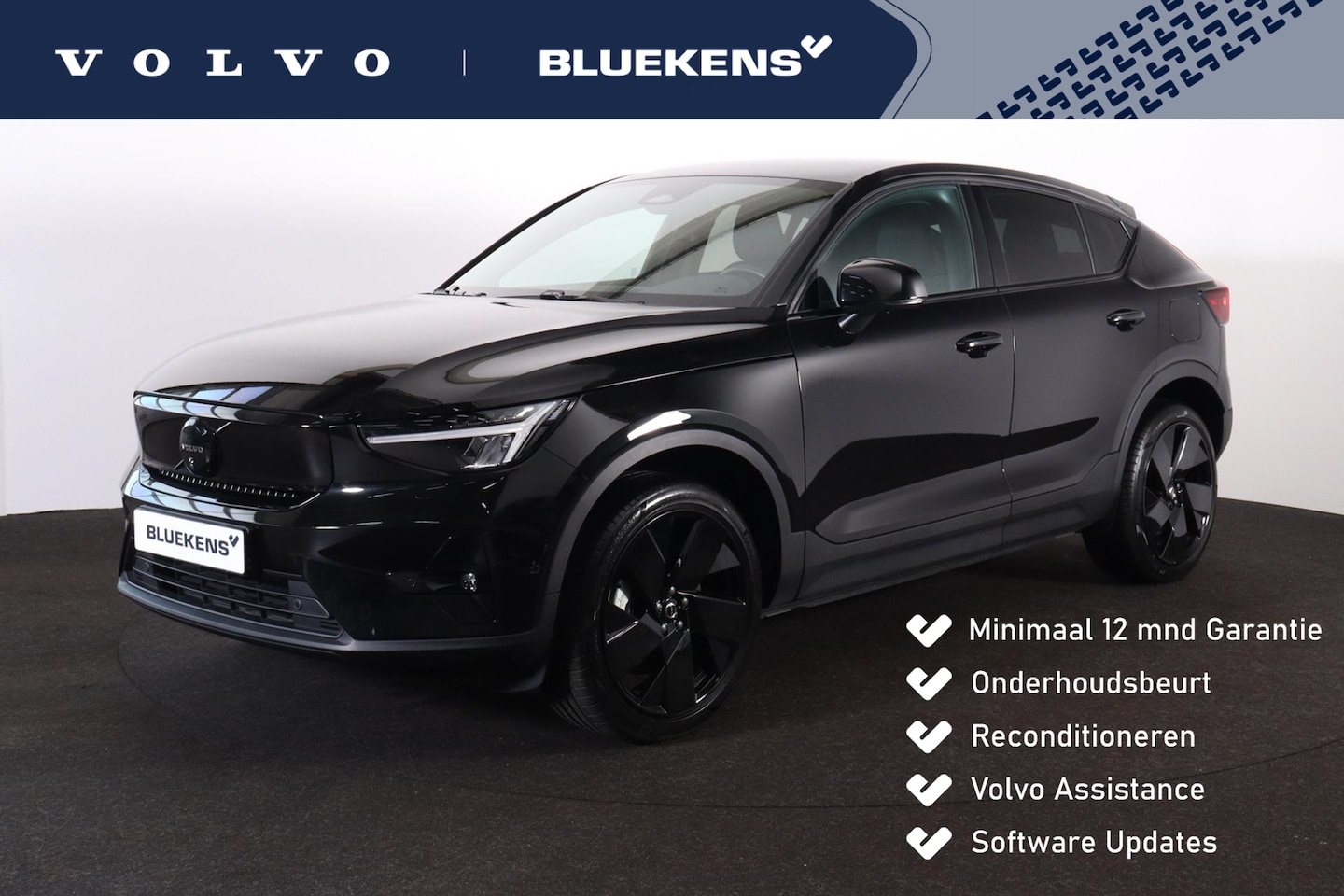Volvo EC40 - Performance Plus Black Edition 82 kWh - Panoramadak - IntelliSafe Assist & Surround - 360º - AutoWereld.nl