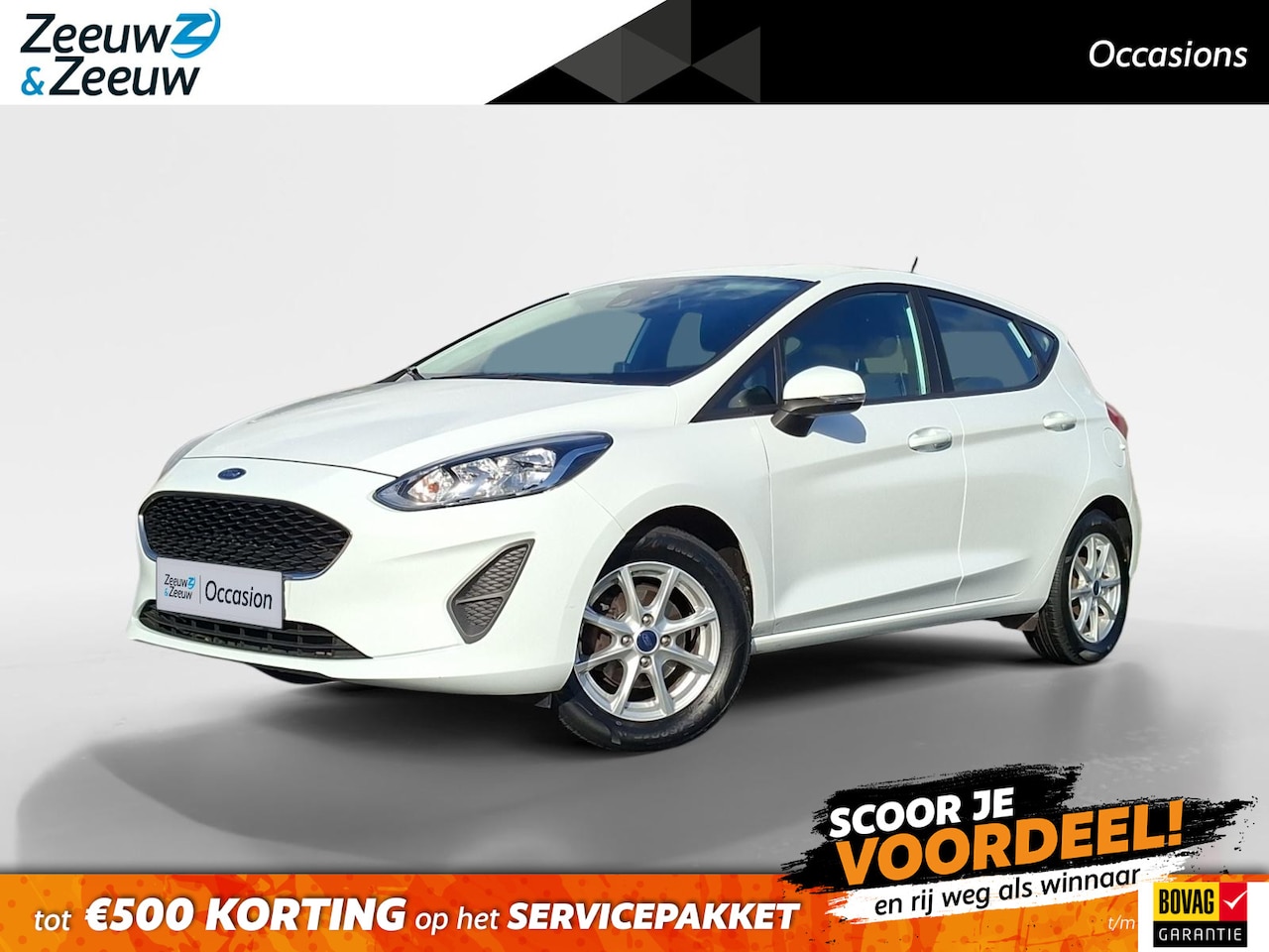 Ford Fiesta - 1.1 Trend 85PK | Voorruitverwarming | Lichtmetalen velgen | Cruise Control | Trekhaak | Pa - AutoWereld.nl