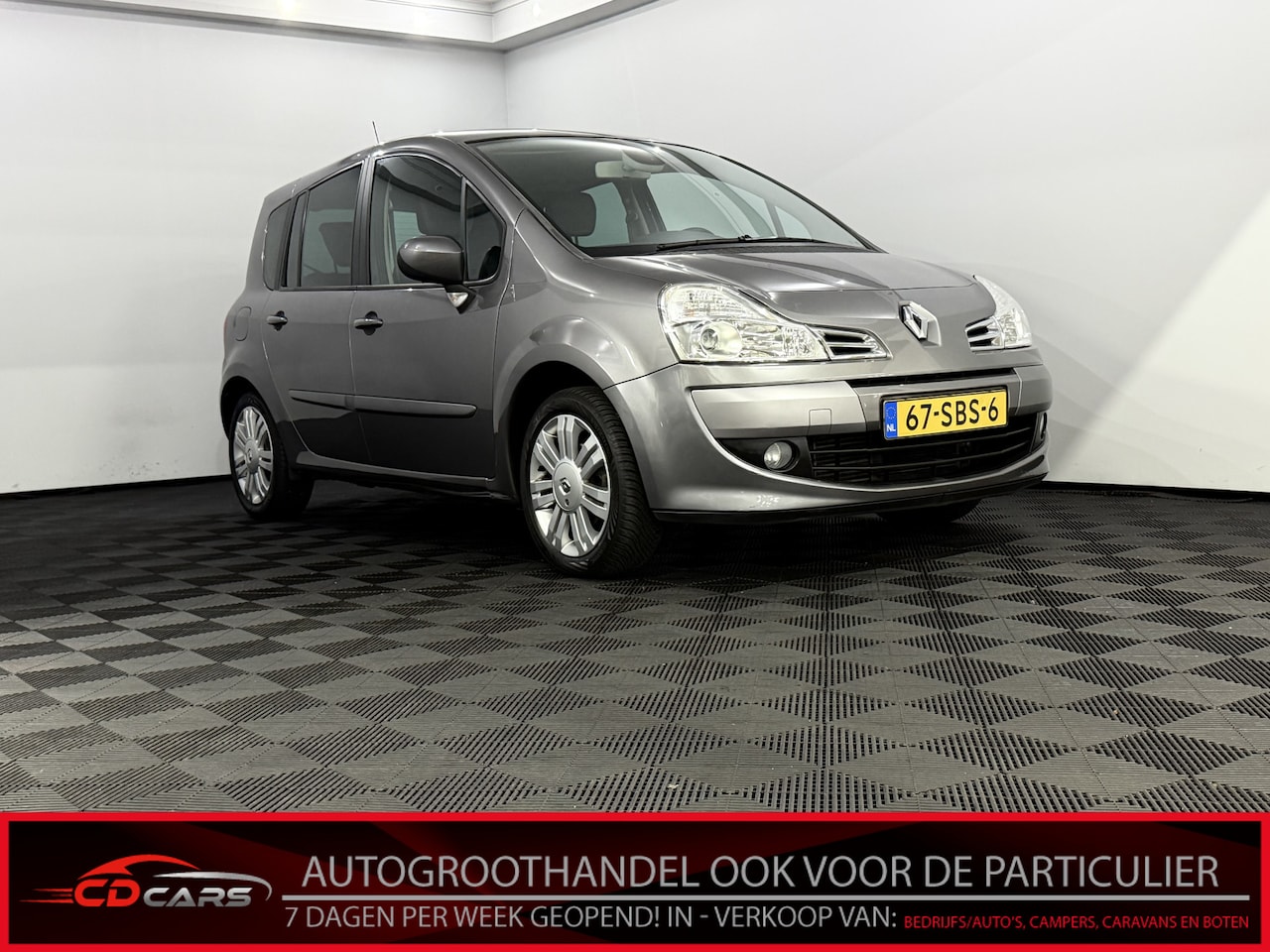 Renault Grand Modus - 1.2 TCE Exception Clima, Parkeersensoren, Cruise control, Radio, Lichtmetalen velgen, Mist - AutoWereld.nl