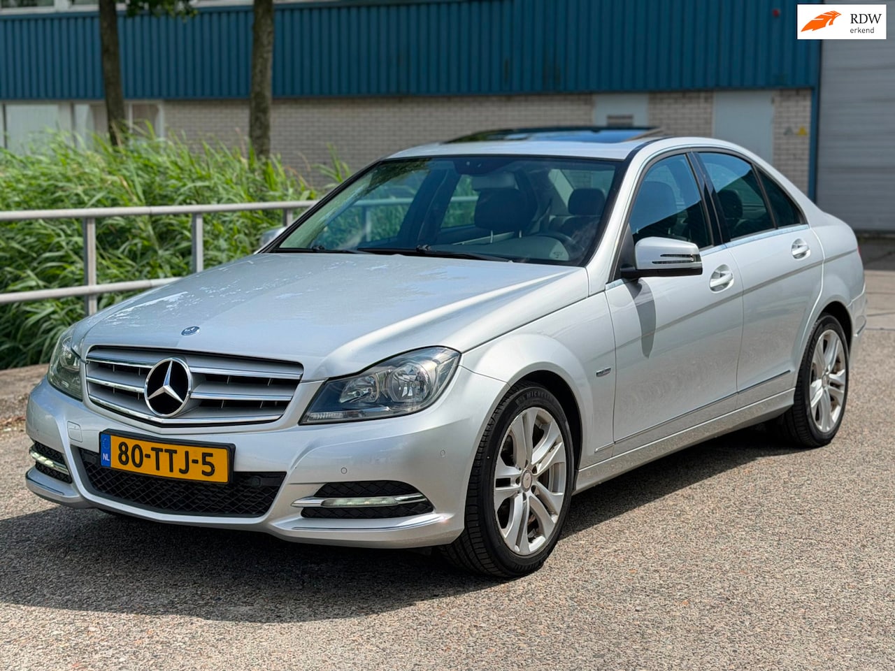 Mercedes-Benz C-klasse - 180 Facelift 125! Avantgarde Automaat! Opendak! PDC! - AutoWereld.nl