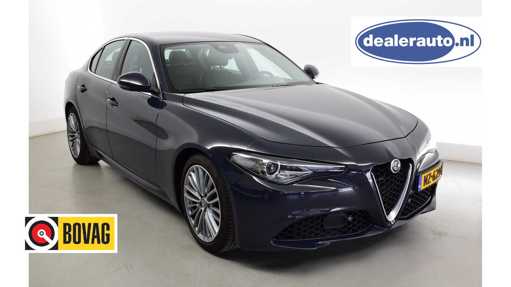 Alfa Romeo Giulia - 2.0T Super: │200 pk│Volledig dealer onderhouden│Origineel NL auto│Automaat│Achteruitrijcam - AutoWereld.nl