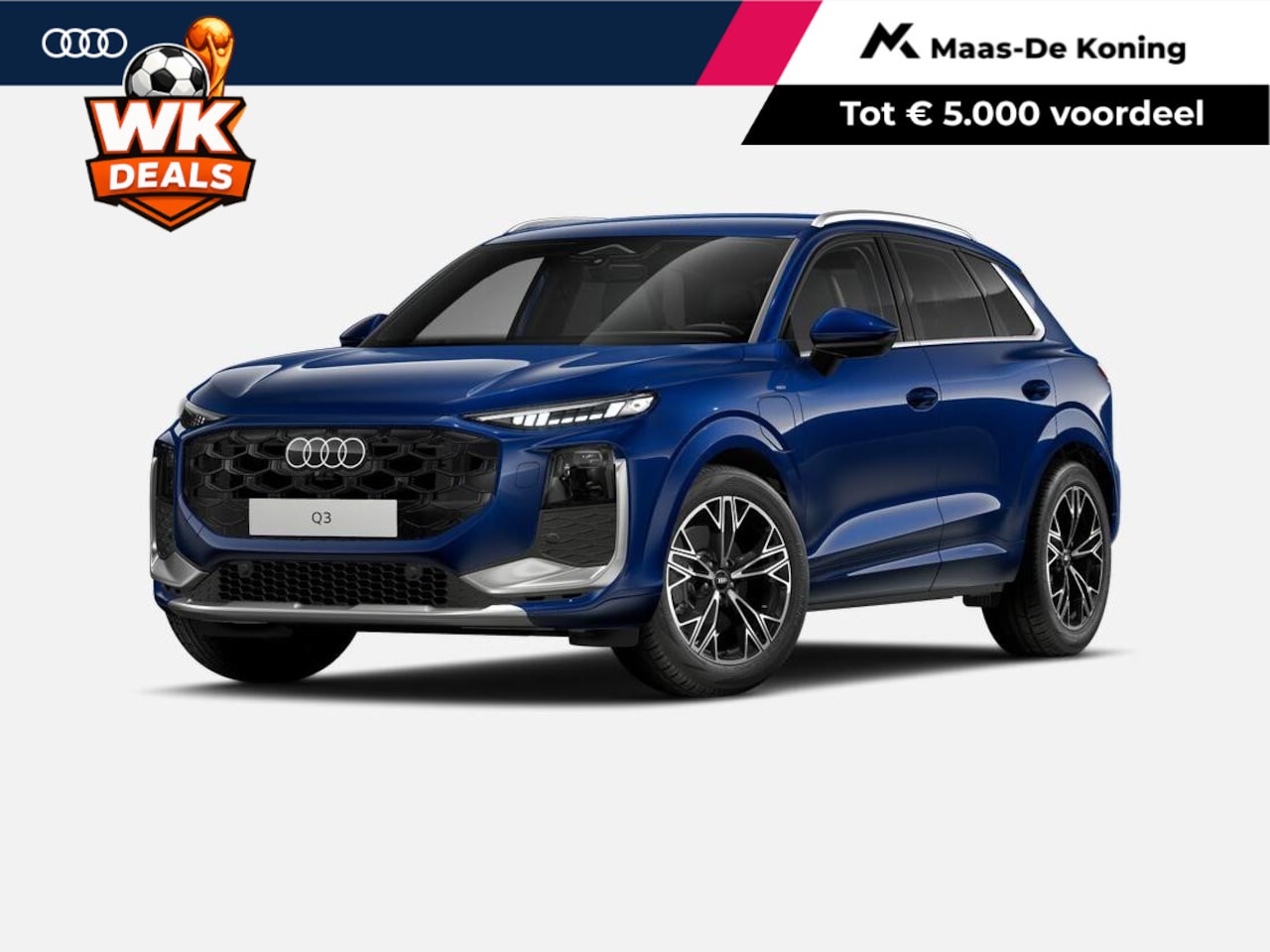 Audi Q3 - 1.5 TFSI e-hybrid S edition 272 PK · Techniekpakket plus · Privacy glas · S line interieur - AutoWereld.nl