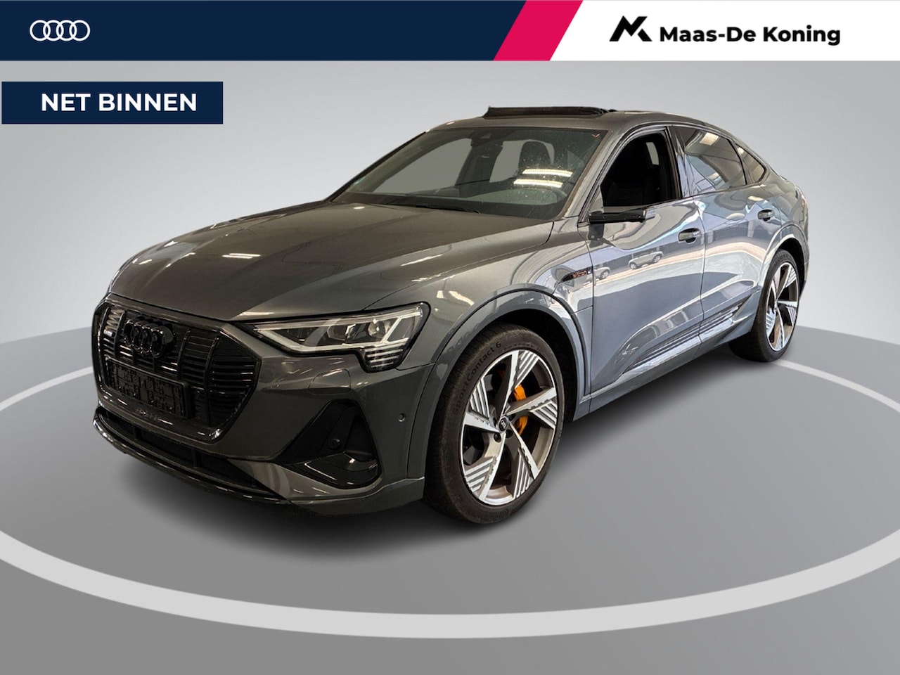 Audi e-tron Sportback - 55 408pk Quattro S edition 95 kWh · SOH 94,9% · Panoramadak · Bang & Olufsen ·  360 Camera - AutoWereld.nl