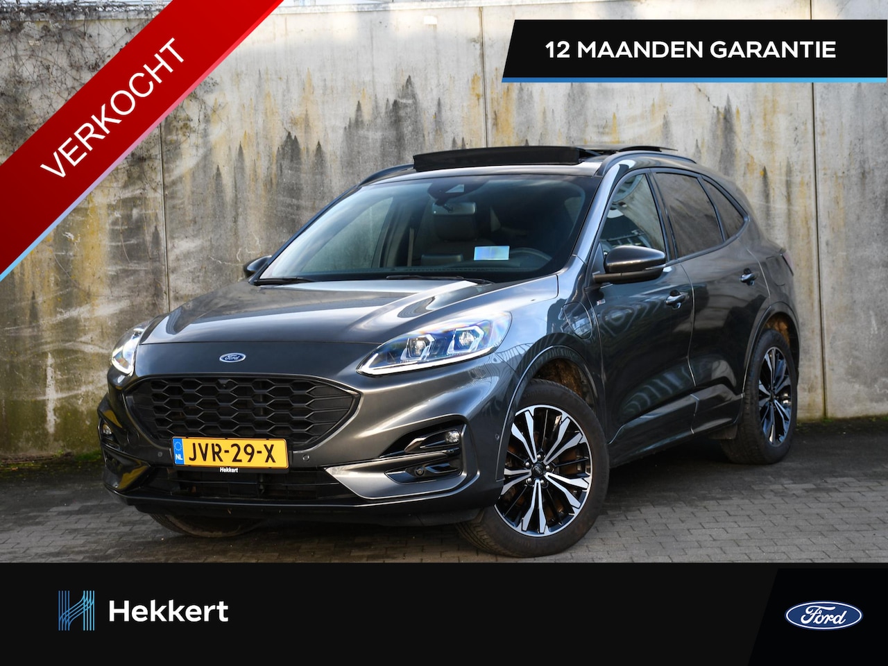 Ford Kuga - ST-Line 2.5 PHEV 225pk Automaat SCHUIF-DAK | 19''LM | ADAPT. CC | B&O | HEAD-UP | TREKHAAK - AutoWereld.nl