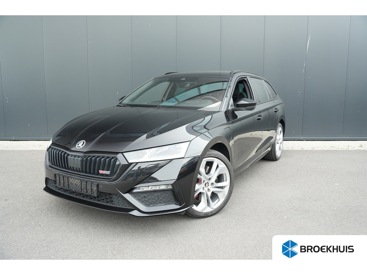 Skoda Octavia Combi - 1.4 TSI iV 245pk RS | Adaptive Cruise | Head-Up | Stoelen Elektrisch | Keyless | Stuur & S - AutoWereld.nl
