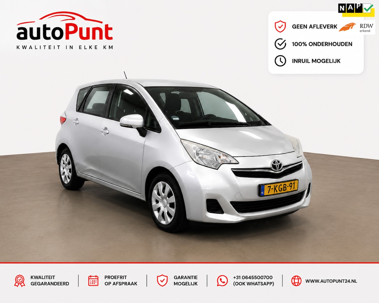 Toyota Verso S - 1.3 VVT-i Comfort 1.3 VVT-i Comfort - AutoWereld.nl