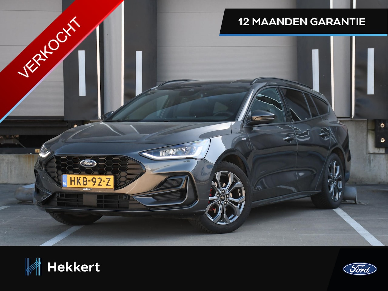 Ford Focus Wagon - ST Line 1.0 EcoBoost Hybrid 155pk 17''LM | WINTER PACK | PDC + CAMERA | DODE HOEK | ADAPT. - AutoWereld.nl