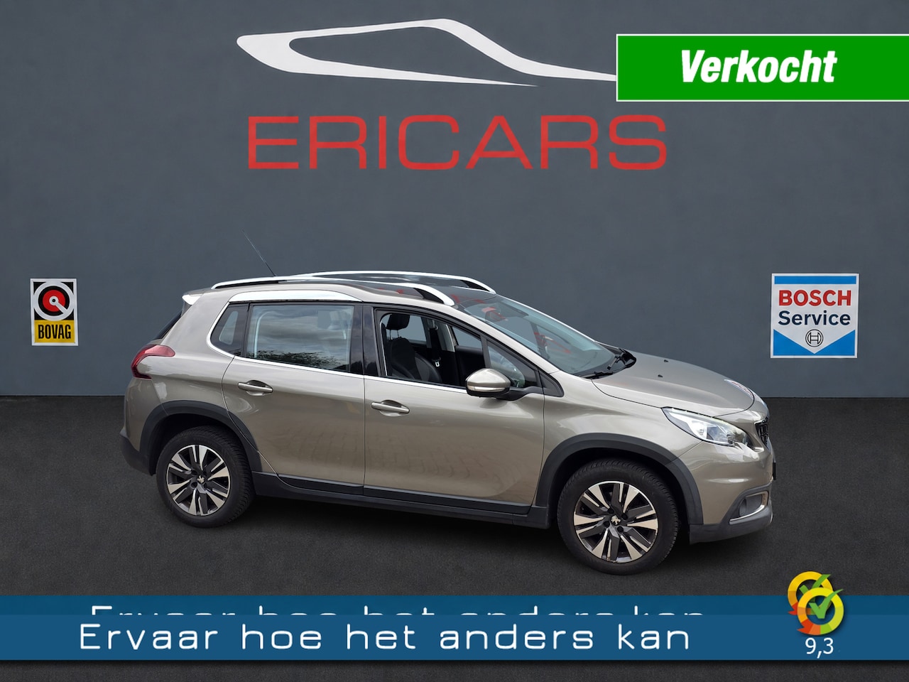 Peugeot 2008 - 1.2 PureTech Allure LM NAVI TEL PANODAK LEER STOF - AutoWereld.nl