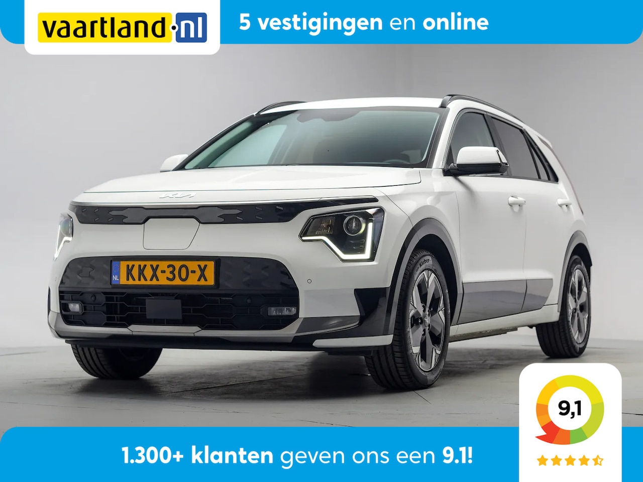 Kia e-Niro - DynamicLine 64.8 kWh 3-fase [ Navi Adapt.cruise Camera Stoel-en stuurverwarming ] - AutoWereld.nl