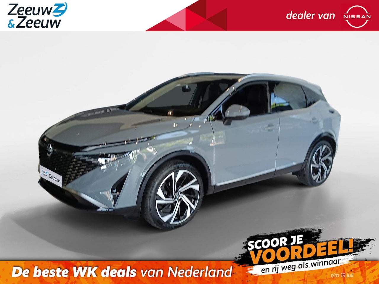 Nissan Qashqai - 1.3 MHEV Xtronic Tekna Plus |Navigatie|Nappa lederen bekleding| Stoel geheugen| Stoel-,stu - AutoWereld.nl