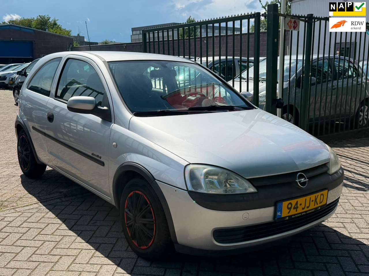Opel Corsa - 1.0-12V Comfort Easytronic Automaat 1e eigenaar volledig onderhouden elektrische ramen cv - AutoWereld.nl