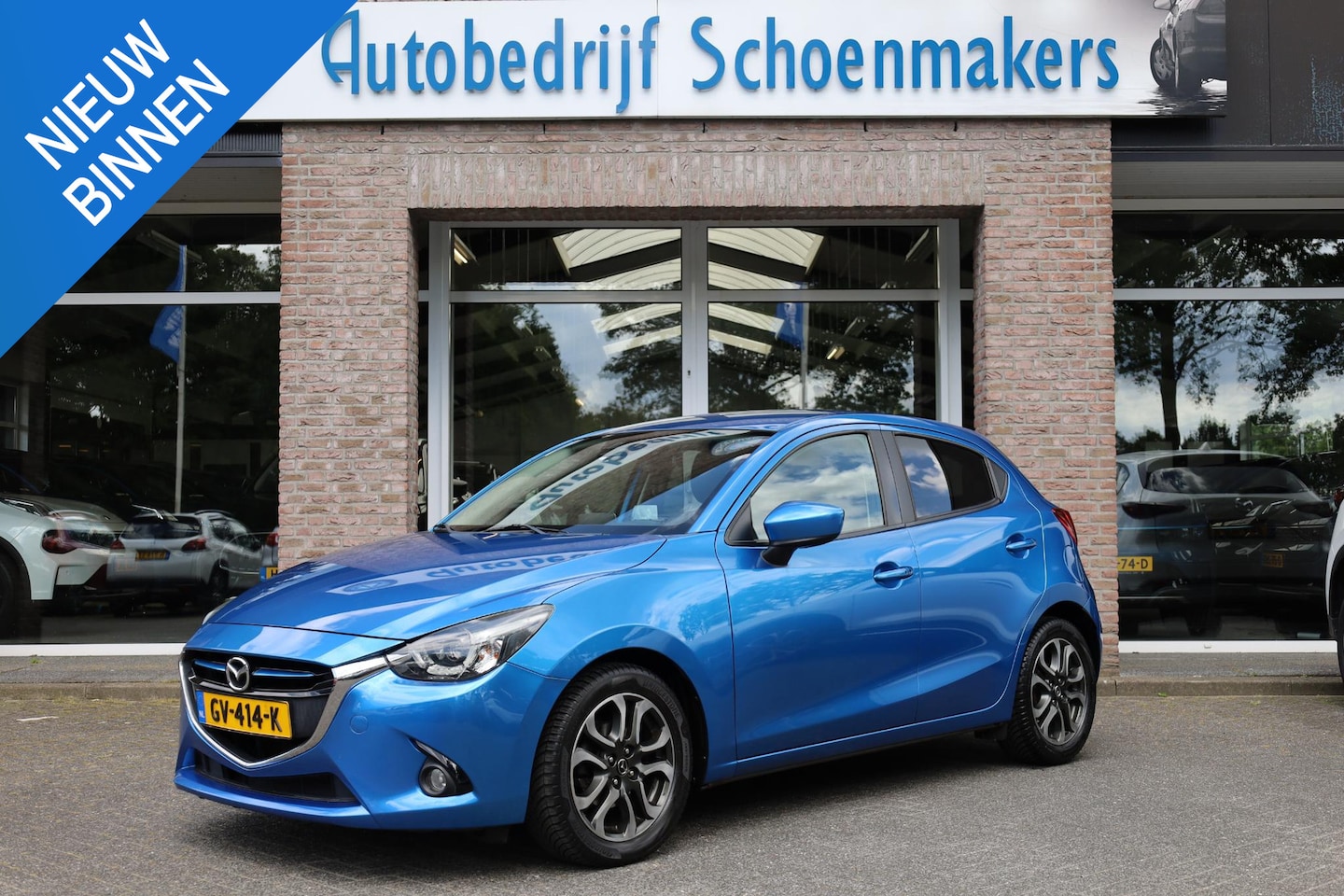 Mazda 2 - 1.5 Skyactiv-G GT-M STOELVERW. HUD CRUISE KEYLESS CLIMA NAVI BT-TELEFOONVERB. PDC LMV NAP - AutoWereld.nl