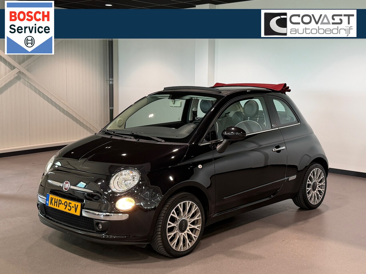 Fiat 500 C - 1.2 Automaat|LMV|Aut.Airco|Parkeersensoren|Carplay - AutoWereld.nl