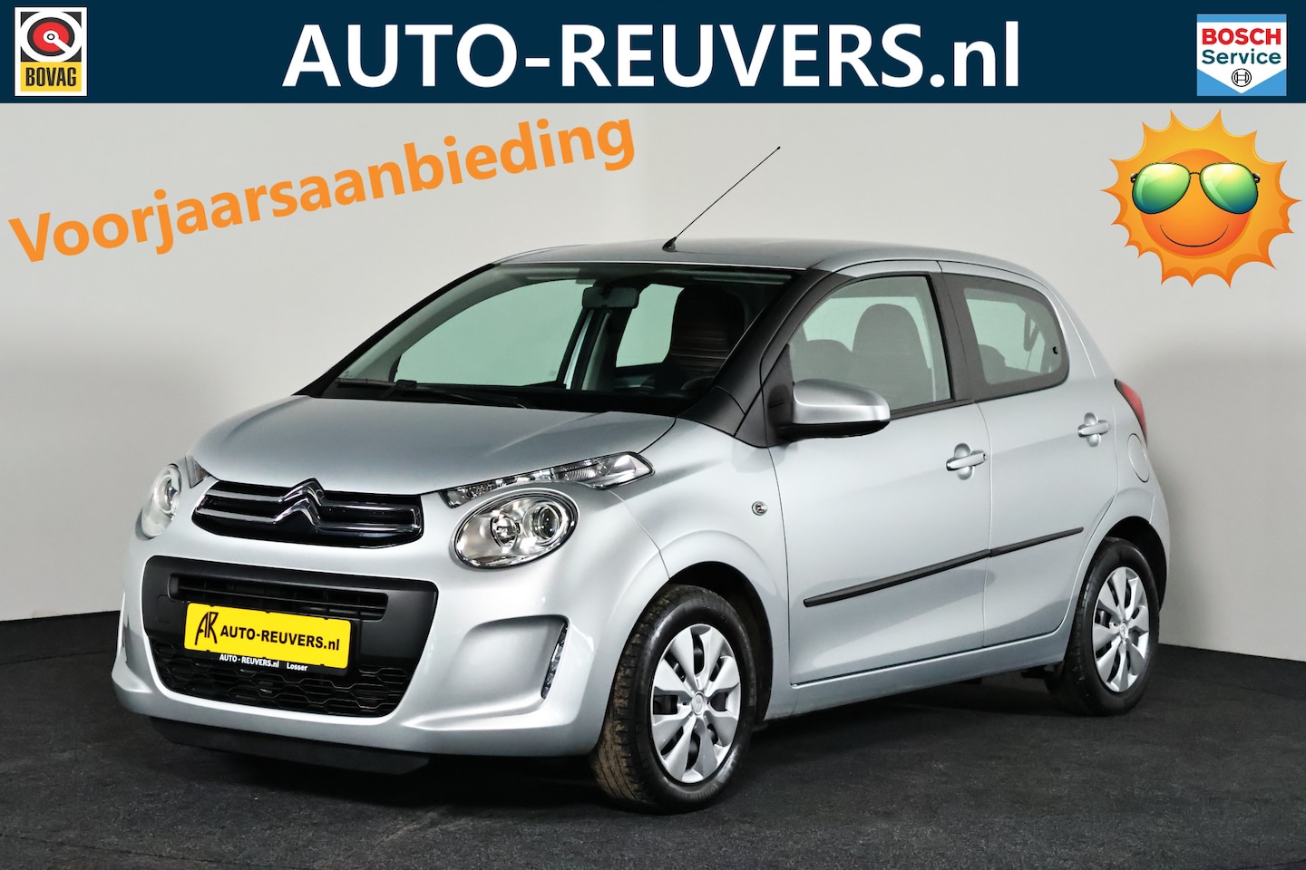 Citroën C1 - 1.2 PureTech Shine / Airco / Bluetooth / 5 Deurs - AutoWereld.nl