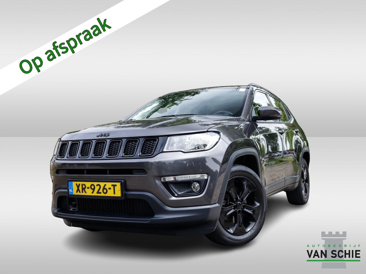 Jeep Compass - 1.4 MultiAir Night Eagle Keurig-Onderh. BOVAG-Garantie. NL-Auto. - AutoWereld.nl