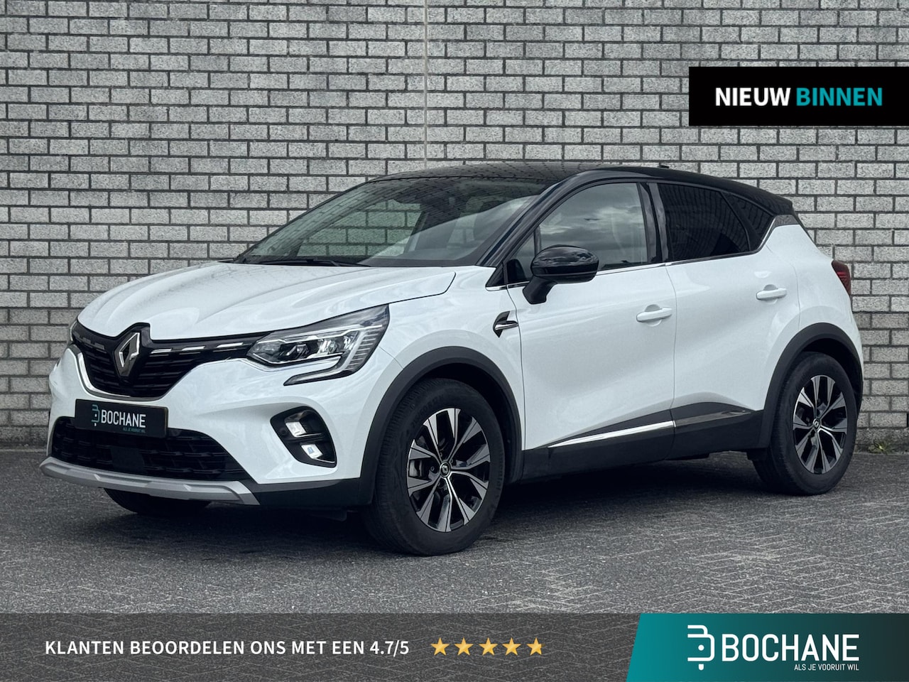 Renault Captur - 1.6 E-Tech full hybrid 145 Techno | Trekhaak | Achteruitrijcamera | Navigatie | Climate Co - AutoWereld.nl