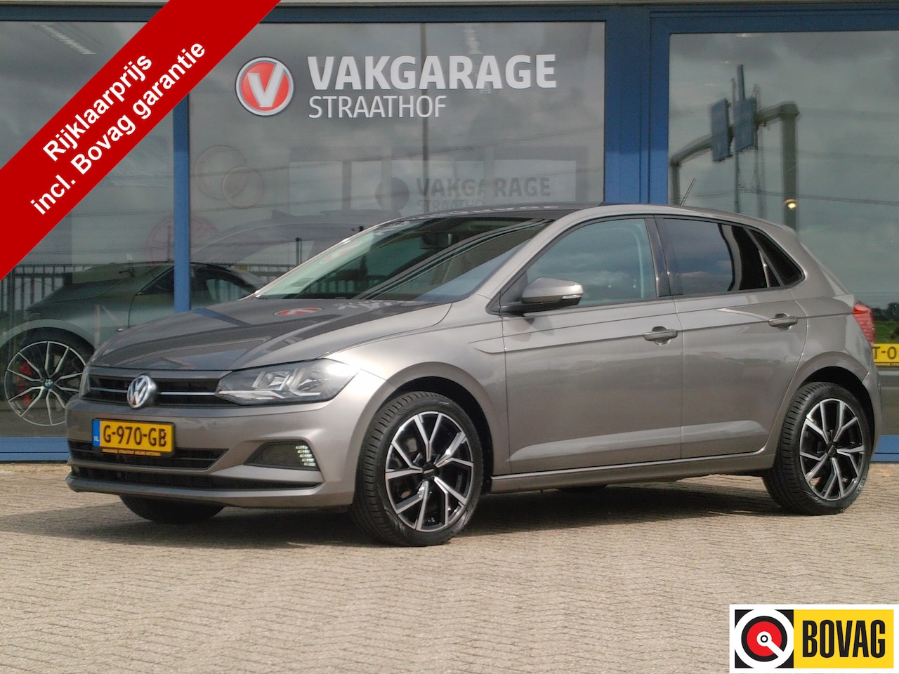 Volkswagen Polo - 1.0 TSI Comfortline Business 1.0 TSI Comfortline Business, Automaat / Carplay + Android Auto / Stoelverwarming / 17' Sp - AutoWereld.nl