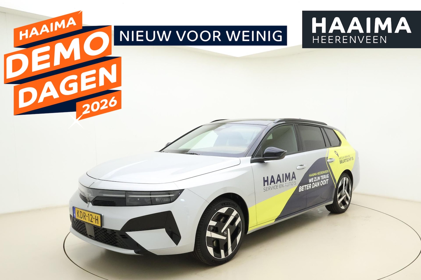 Opel Astra Electric - 58 kWh Ultimate DEMO | 413 Km WLTP | Panoramisch Schuif/Kantel Dak | Electrische Achterkle - AutoWereld.nl