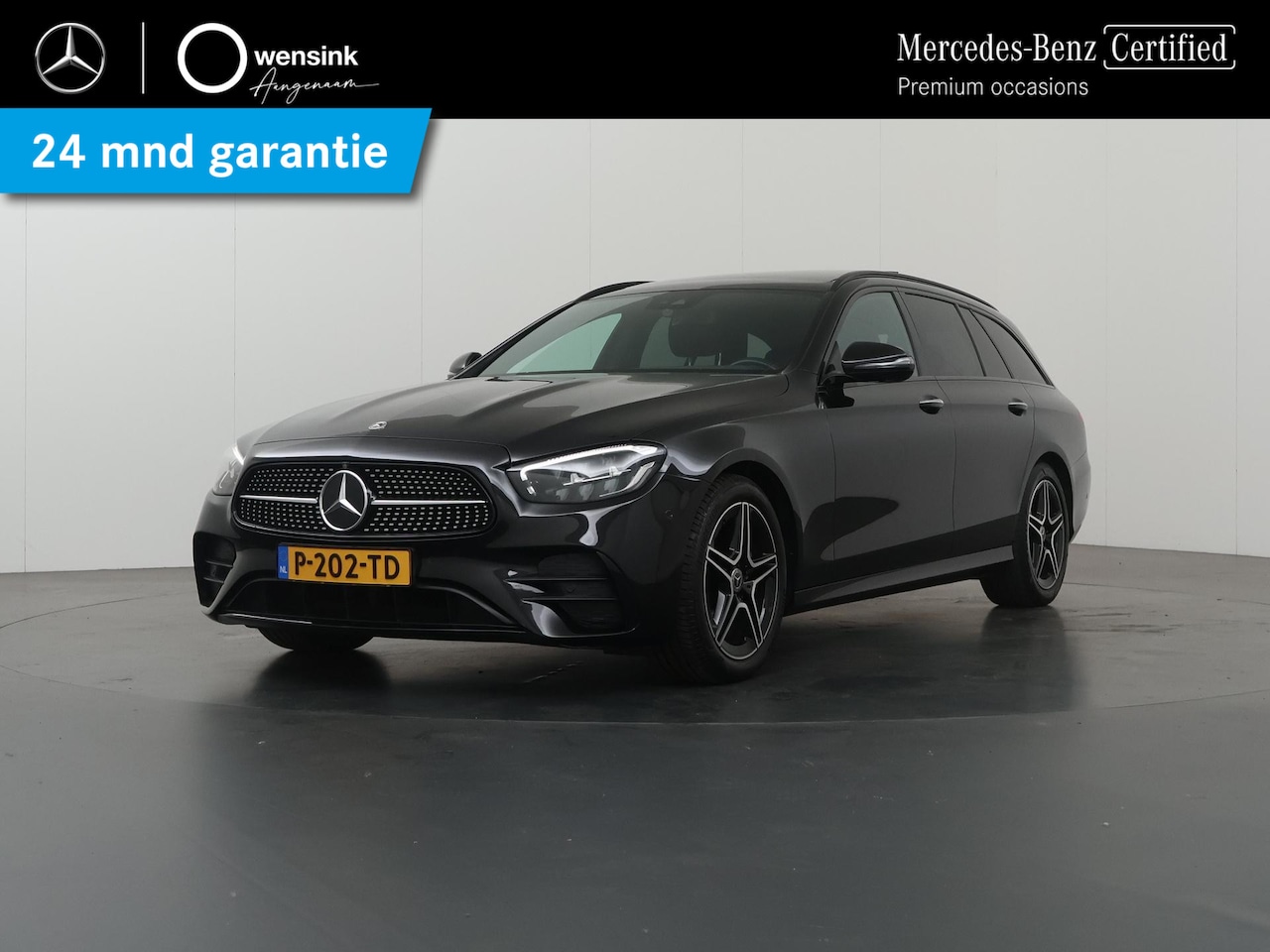 Mercedes-Benz E-klasse Estate - 200 Business Solution AMG | Night | Trekhaak | Panoramadak | Burmester | Memory | Lederen - AutoWereld.nl