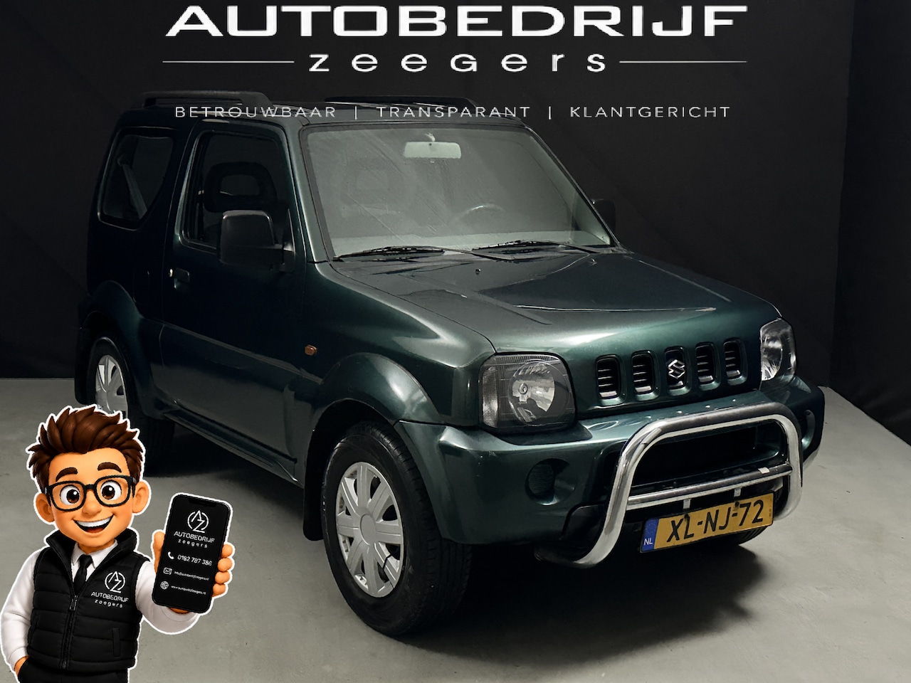 Suzuki Jimny - 1.3 JX 4WD *Lage Km-Stand*NAP* - AutoWereld.nl