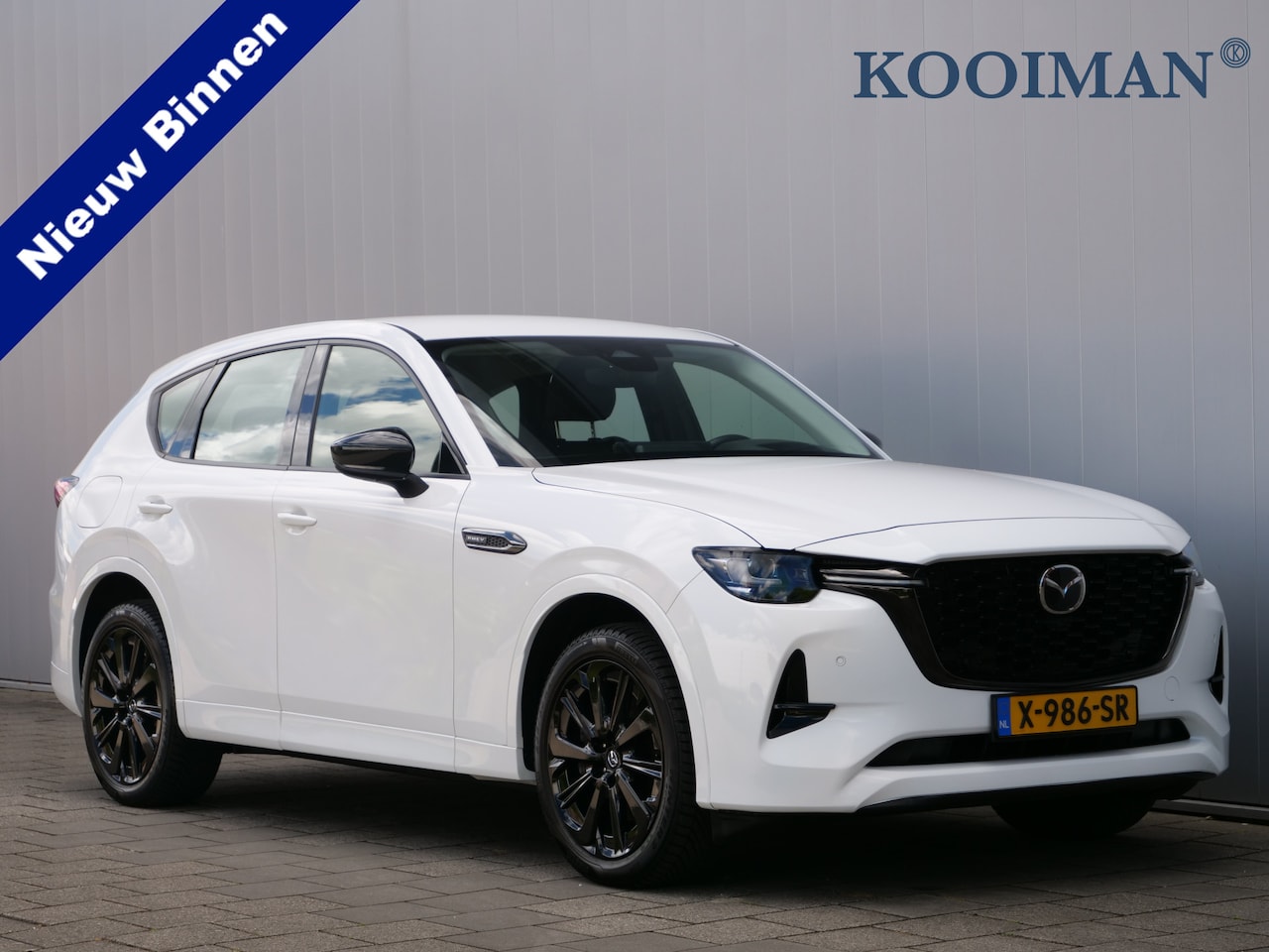 Mazda CX-60 - 2.5 e-SkyActiv PHEV Homura 327 Pk Automaat Navi / DAB / Leer / Apple Carplay / Camera - AutoWereld.nl