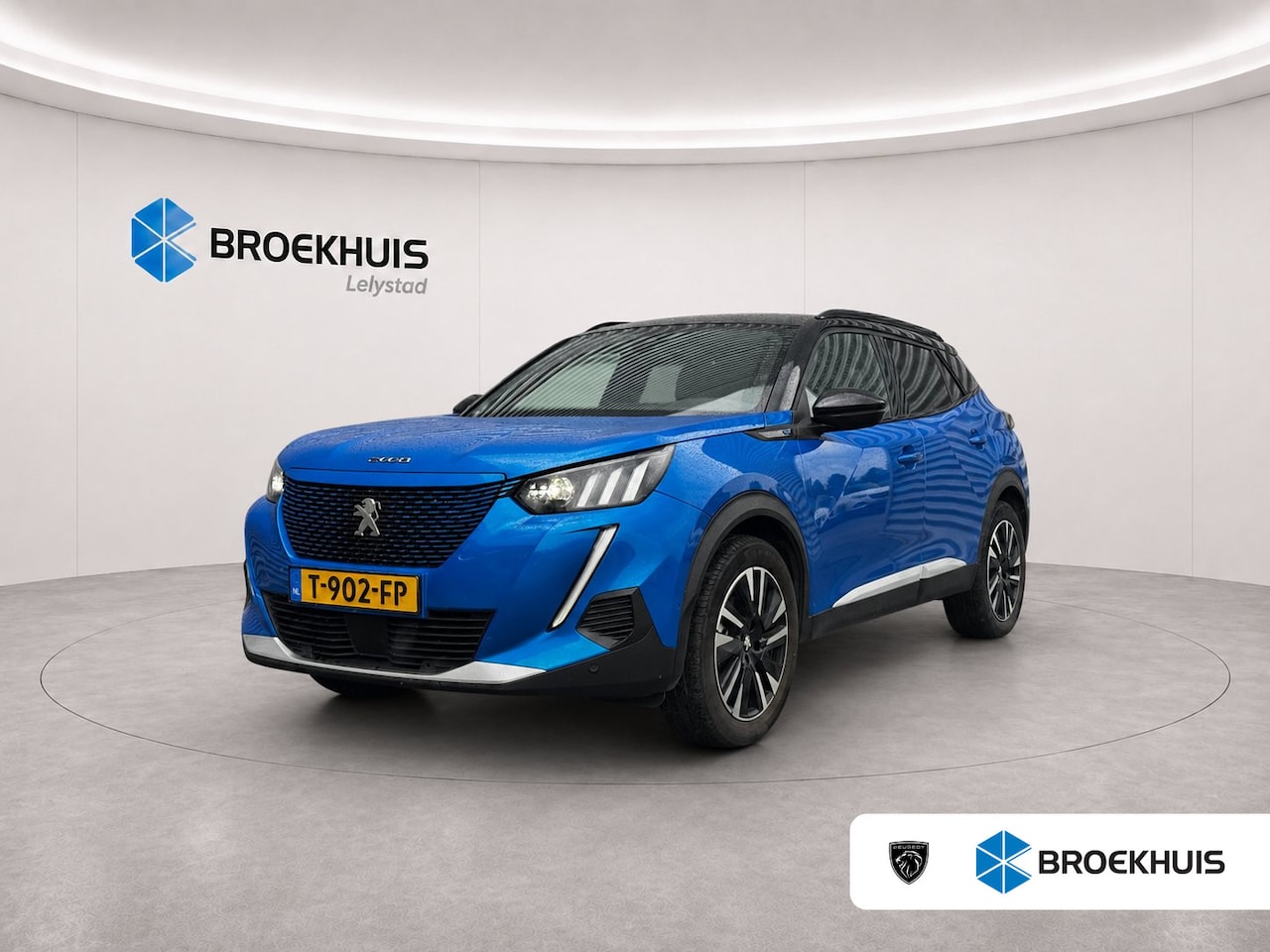 Peugeot e-2008 - 50KWH 136PK GT PACK AUTOMAAT / NAVI / LEDER / CLIMA / PDC / 18" LMV / CAMERA / ALCANTARA / - AutoWereld.nl