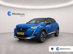 Peugeot e-2008 - 50KWH 136PK GT PACK AUTOMAAT / NAVI / LEDER / CLIMA / PDC / 18" LMV / CAMERA / ALCANTARA /