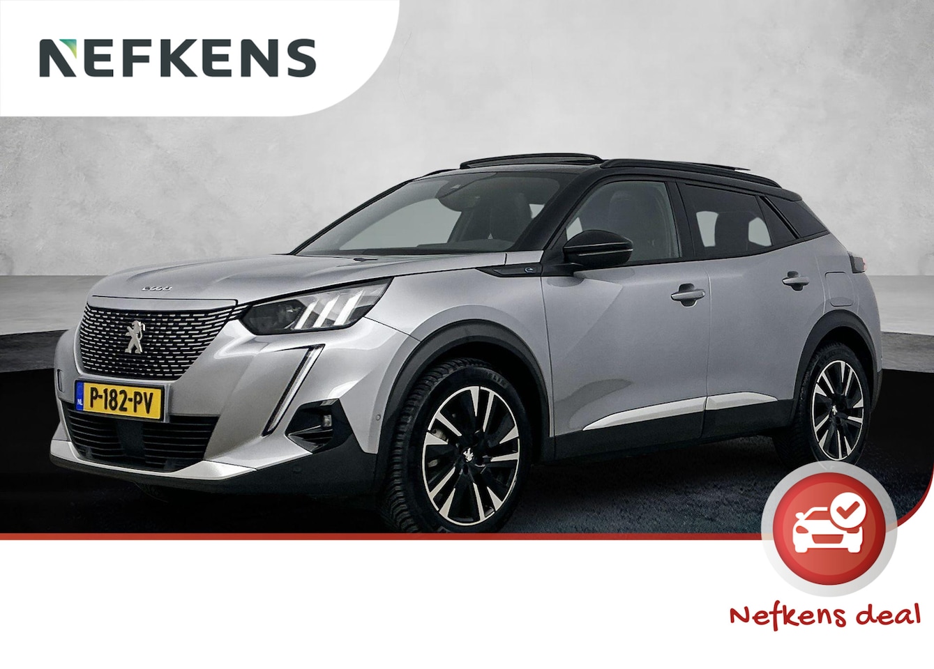 Peugeot e-2008 - EV GT Pack 50 kWh | Fase 3 | Panoramadak | Camera | Navigatie | - AutoWereld.nl