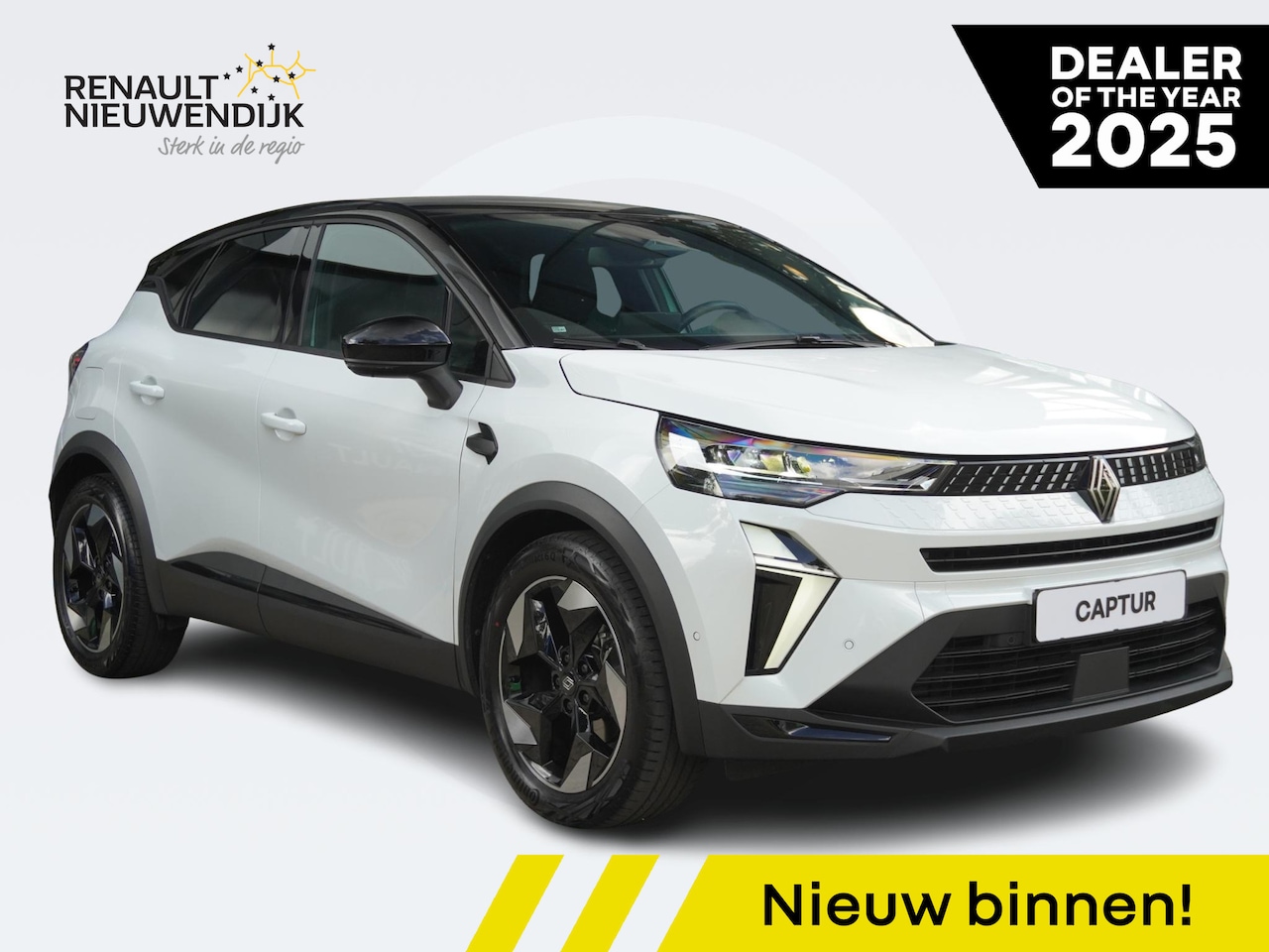 Renault Captur - 1.8 E-Tech full hybrid 160 techno AUTOMAAT / NAVI / PDC 360 / ADAPT. CRUISE / CLIMATE / KE - AutoWereld.nl