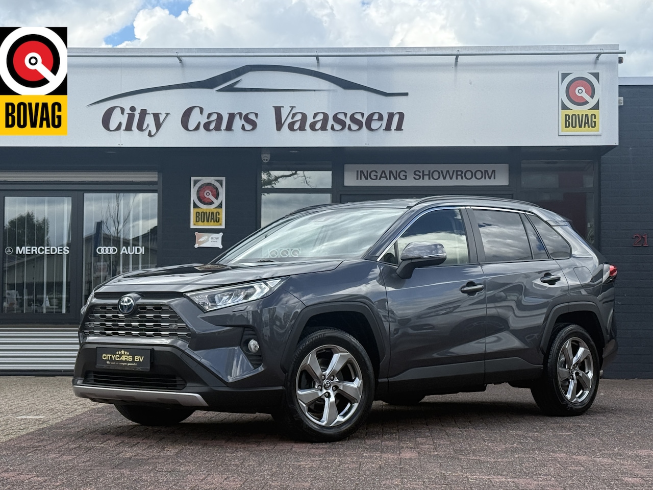 Toyota RAV4 - 2.5 Hybrid Style 4x2 club 180 pk apple carplay camera climate ctr cruise ctr keyless entry - AutoWereld.nl