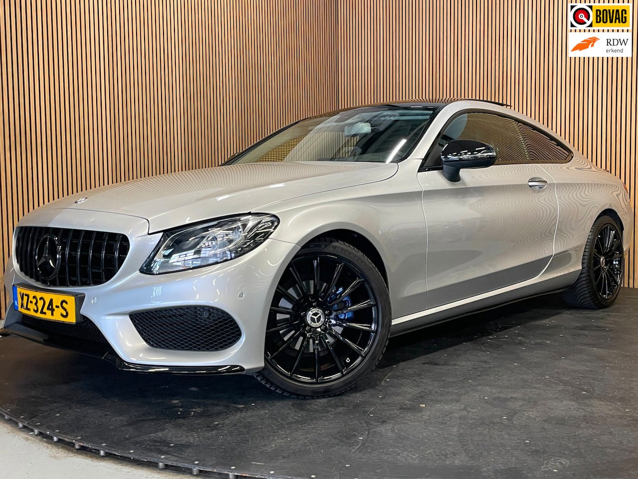 Mercedes-Benz C-klasse Coupé - 200 Prestige|AUTOMAAT|AMG|PANORAMADAK|VOLLEDER|NAVIGATIE|STOELVERWARMING|CAMERA|CRUISE+CLI - AutoWereld.nl