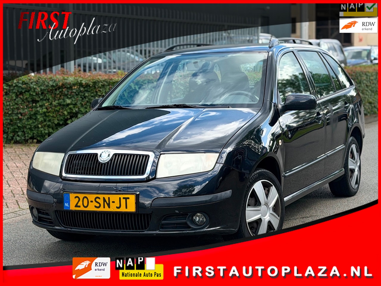 Skoda Fabia Combi - 1.4-16V Spirit+ CRUISE/AIRCO/STUURBEKR. | INRUILKOOPJE ! - AutoWereld.nl