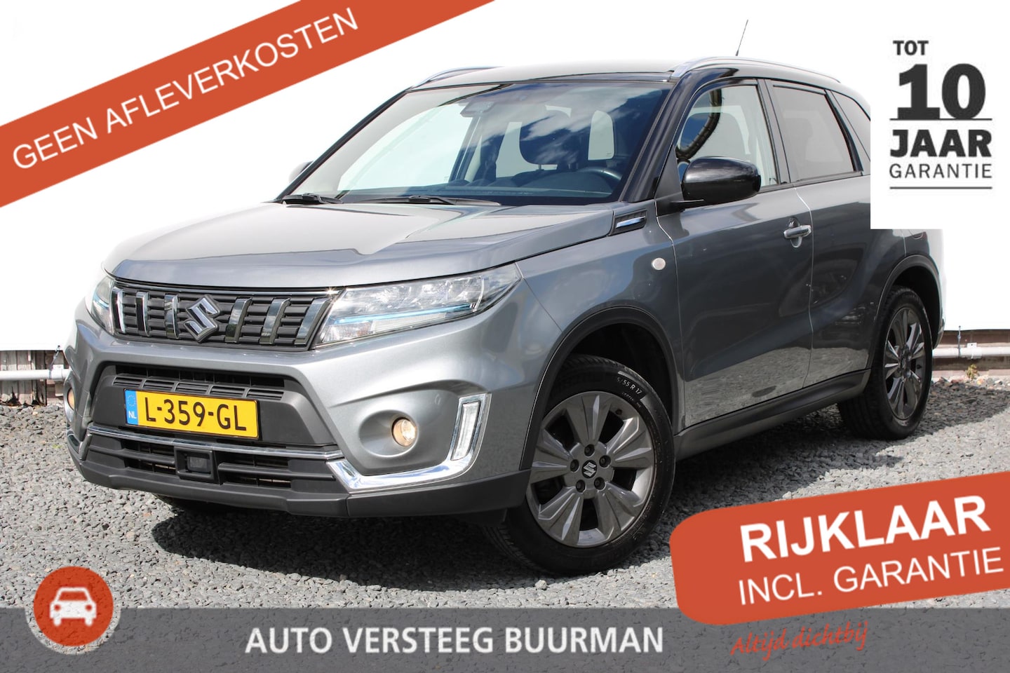 Suzuki Vitara - 1.4 Boosterjet Select Smart Hybrid Automaat, Trekhaak, 1e Eigenaar! - AutoWereld.nl