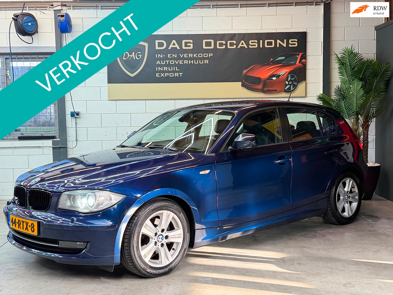BMW 1-serie - 118i EffDyn. Ed. Business NAVI|CRUISE|LEER|AIRCO|XENON - AutoWereld.nl