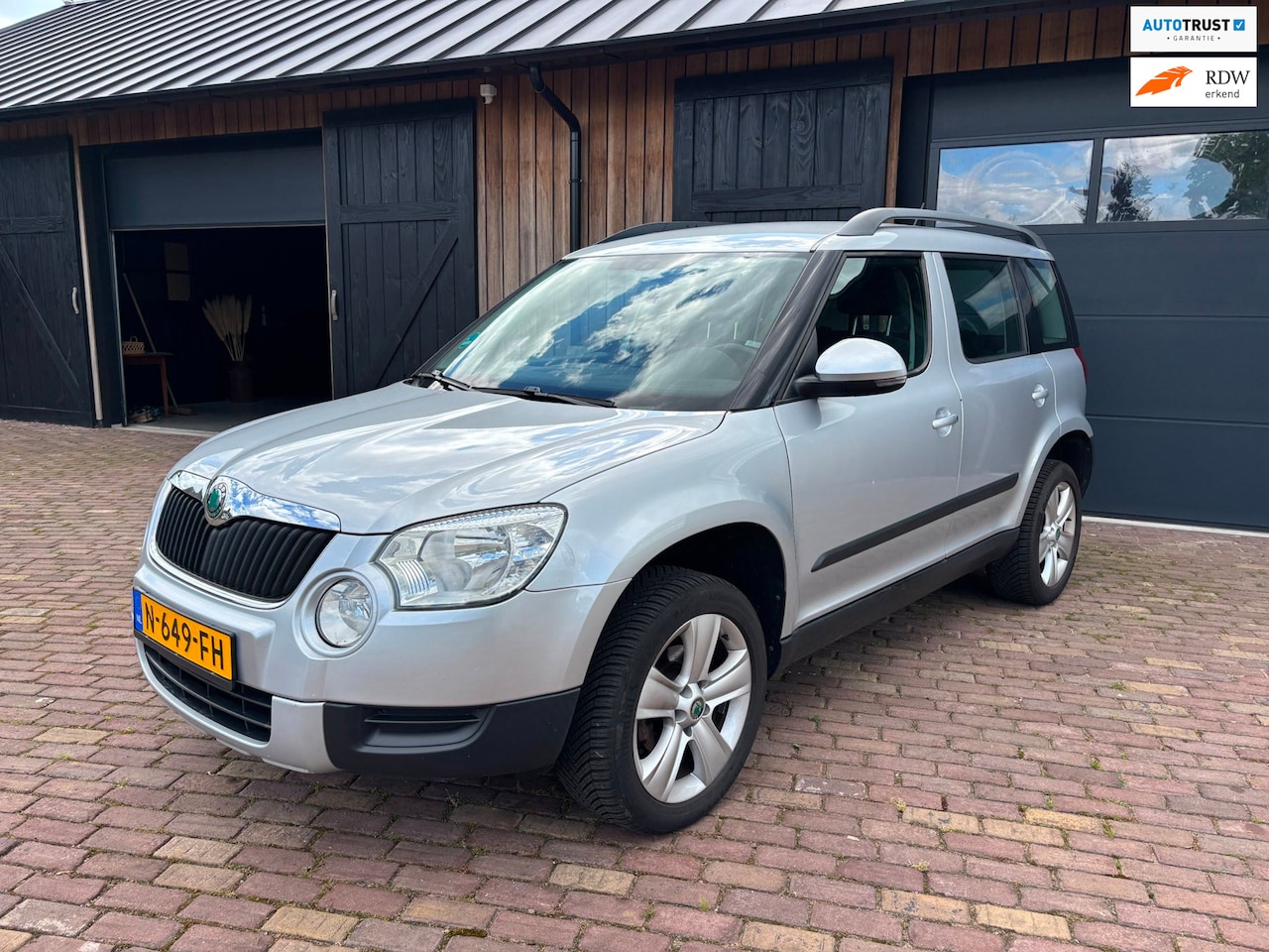 Skoda Yeti - 1.2 TSI Elegance 1.2 TSI Elegance , TREKHAAK ,AC ,CRUISE CONTROLE. - AutoWereld.nl