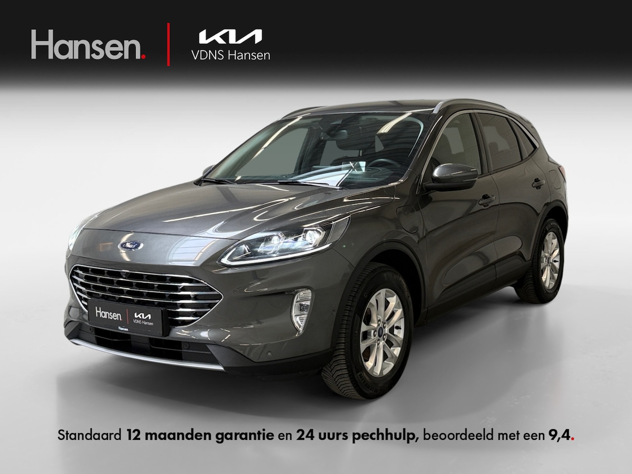Ford Kuga - 2.5 PHEV Titanium X I Elek. Trekhaak I Half-Leder I HUD I Elek. Stoelen I Winterpakket I E - AutoWereld.nl