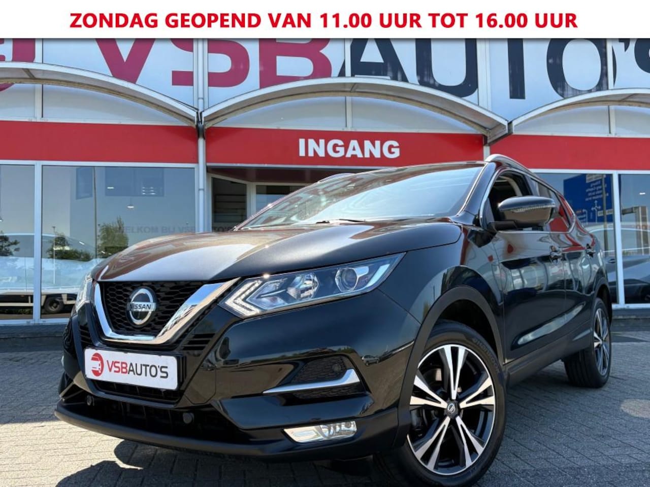 Nissan Qashqai - 1.3 DIG-T 140PK N-CONNECTA LED NAVI PANO-DAK CAMERA AIRCO LMV PDC - AutoWereld.nl