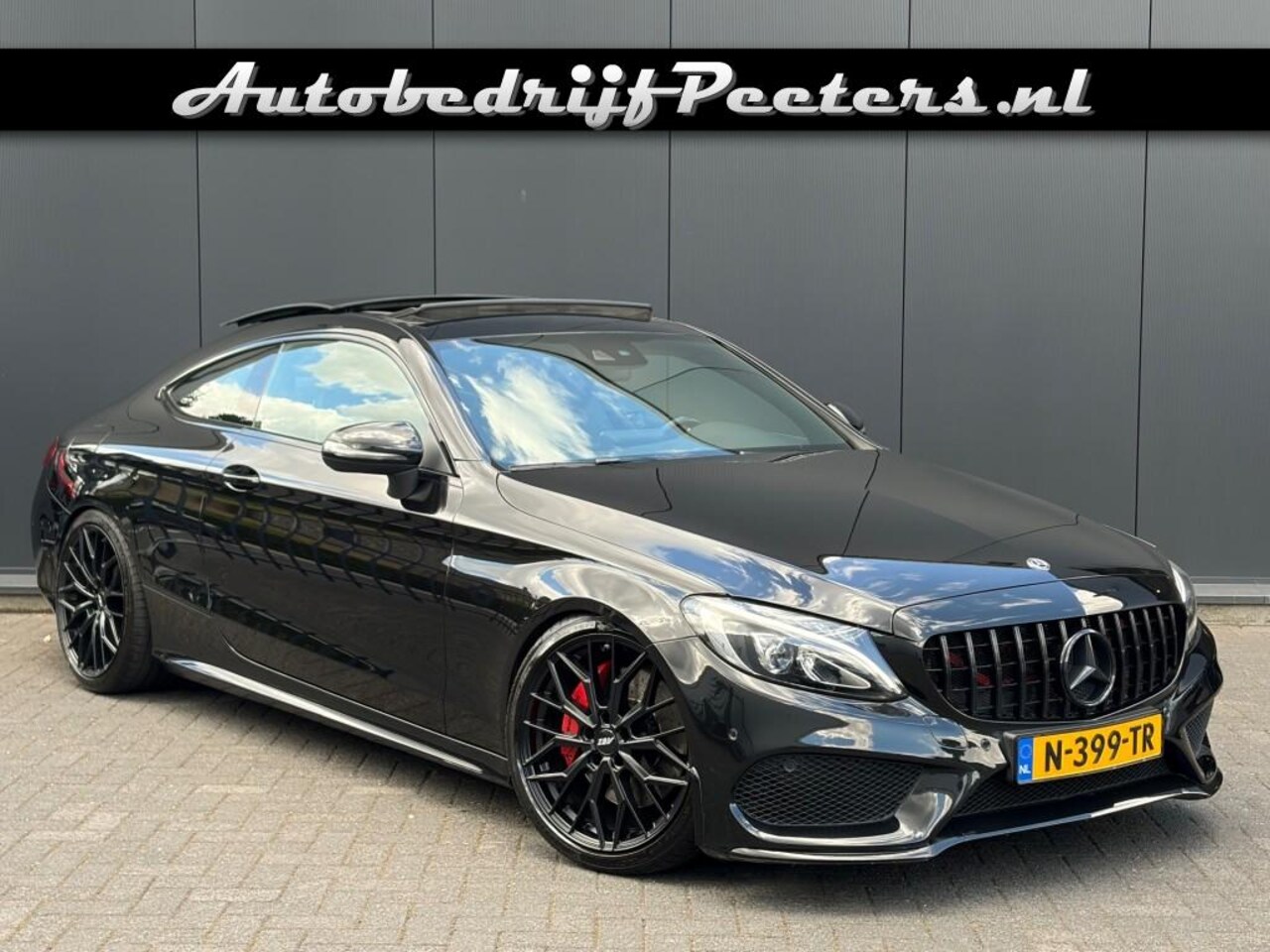 Mercedes-Benz C-klasse - C 250 Coupe AMG Line Pano Leder LED Sfeerlicht Cruise PTS - AutoWereld.nl