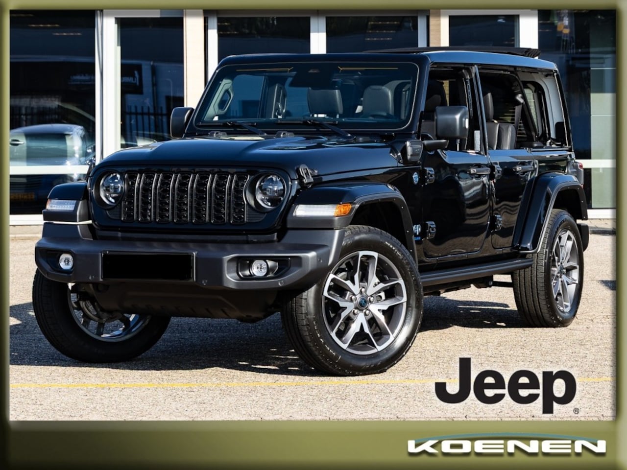 Jeep Wrangler - 4xE Sahara 4wd Auto. 20 LM / SKY ONE SOFTTOP / ADAPT. CRUISE - AutoWereld.nl