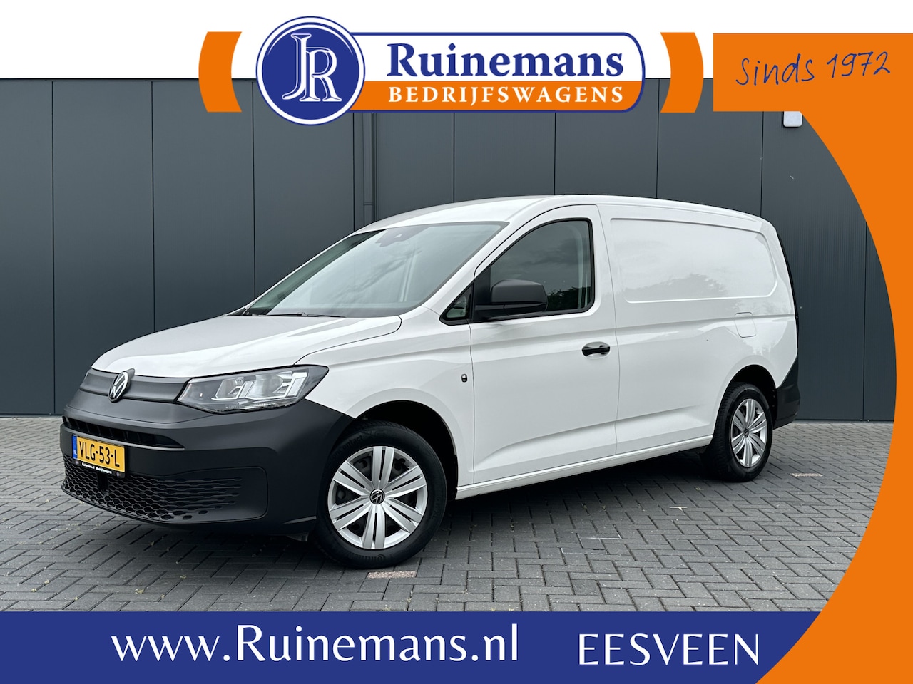 Volkswagen Caddy Cargo Maxi - 1.5 TSI AUTOMAAT / ** BENZINE ** / L2H1 / 40.450 KM !! / 1e EIG. / TREKHAAK / ALUCA INRICH - AutoWereld.nl