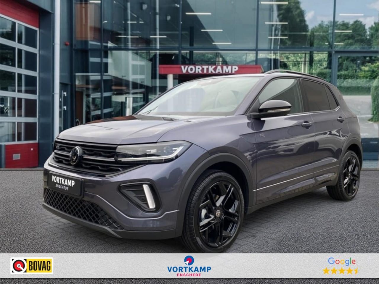 Volkswagen T-Cross - 1.5 TSI R-LINE BLACK STYLE TREKHAAK/CAMERA/IQ-LIGHT/ACC/STOELVERW/CARPLAY - AutoWereld.nl