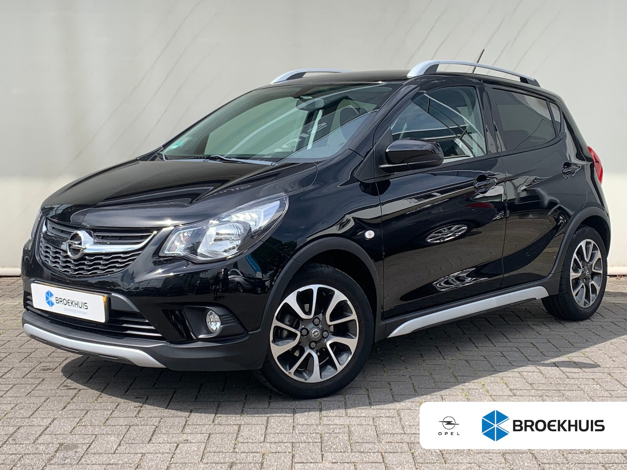 Opel Karl - 1.0 Rocks Online Edition Airco | Cruise Control | DAB | Dakrails | LMV 15" | Navi | PDC Ac - AutoWereld.nl