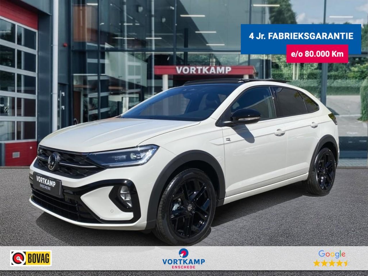 Volkswagen Taigo - 1.5 TSI R-LINE BLACK STYLE AFN.TREKHAAK/PANO-DAK/CAMERA/ACC/IQ/STOELVERW - AutoWereld.nl