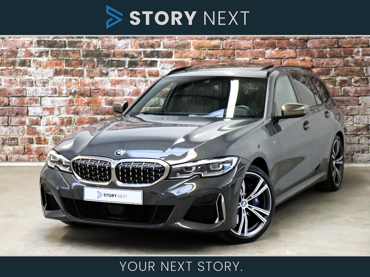 BMW 3-serie Touring - M340i xDrive High Executive M Sport Pakket Automaat / Live Cockpit Professional / Panorama - AutoWereld.nl